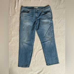 Levi's Women's Blue Boyfriend Jeans